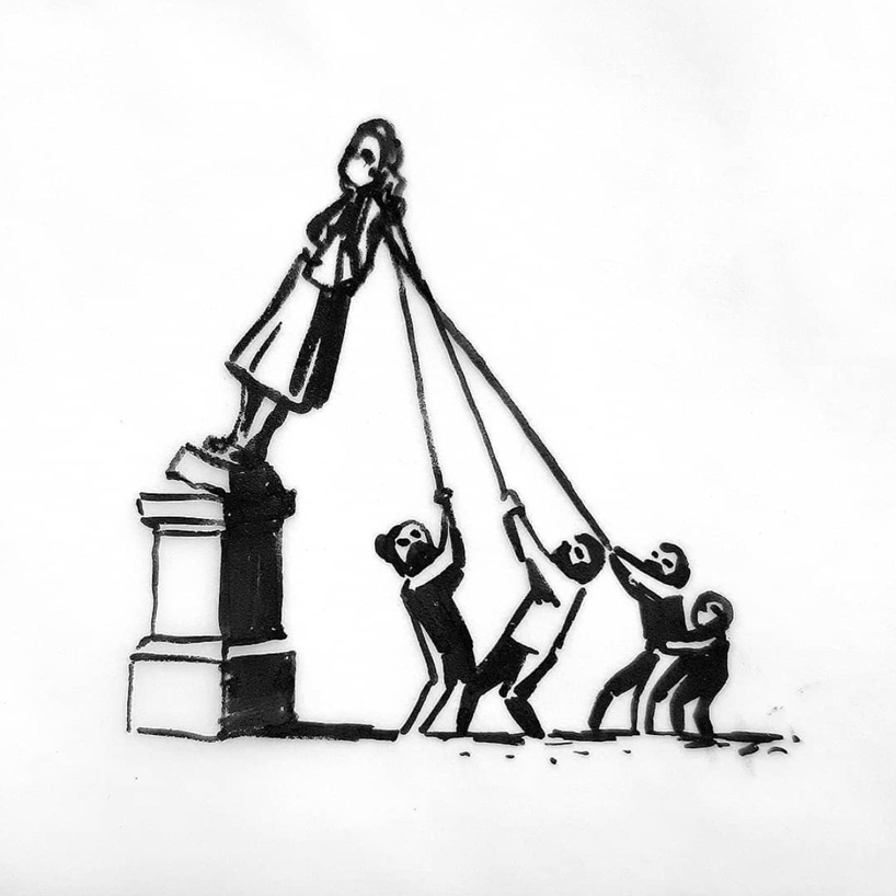 racist monuments across the world are being defaced and removed amid protests