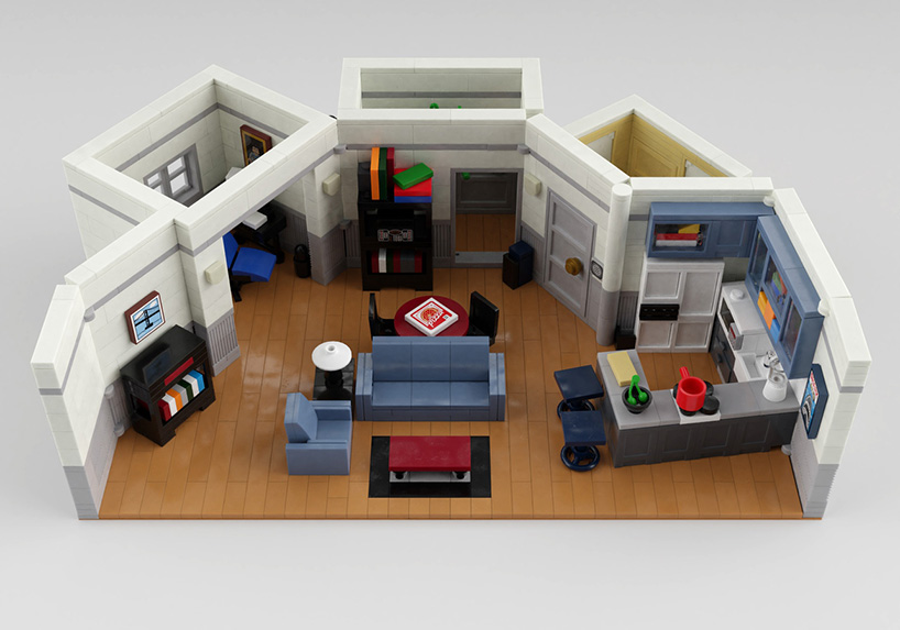 seinfeld apartment lego