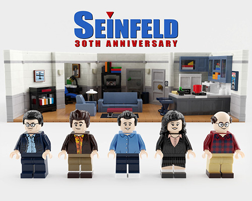 LEGO to launch fan-designed seinfeld set celebrating the sitcom's 30th anniversary