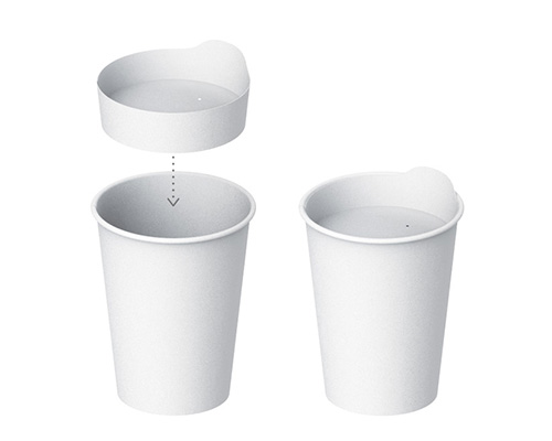 My-Lid Reusable Cup Lid by Nendo