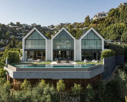 standard architecture curates southern california lifestyle along LA's forest knoll drive