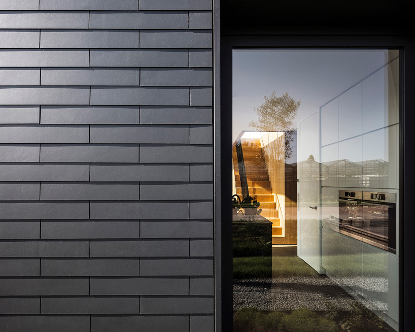 studio AAAN designs house zevenhuizen as a 'pure black sculpture' in the netherlands