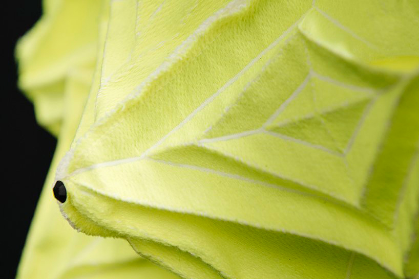 studio samira boon digitally fabricates adaptable origami installation, HORTUS BIONICA designboom