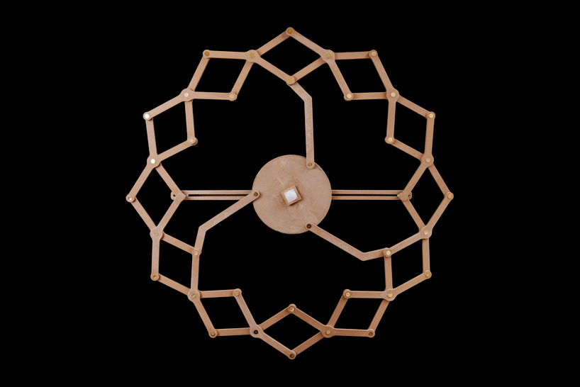 studio samira boon digitally fabricates adaptable origami installation, HORTUS BIONICA designboom