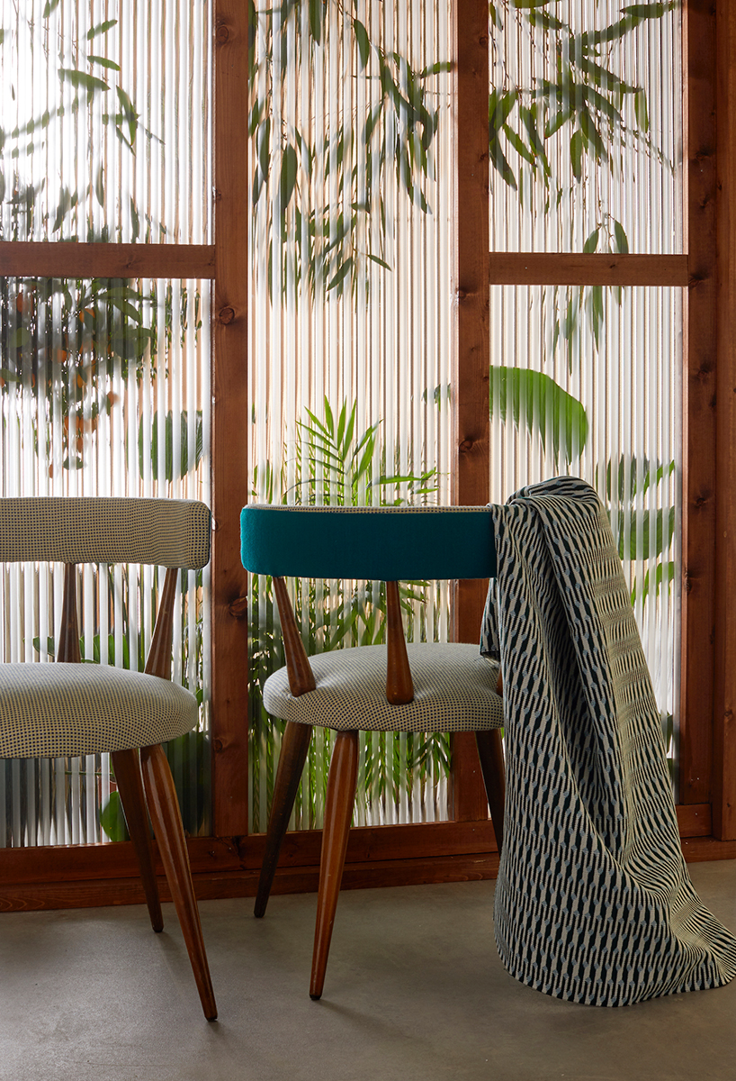 exoticism and escapism: sunbrella's new bahia and odyssey upholstery collections