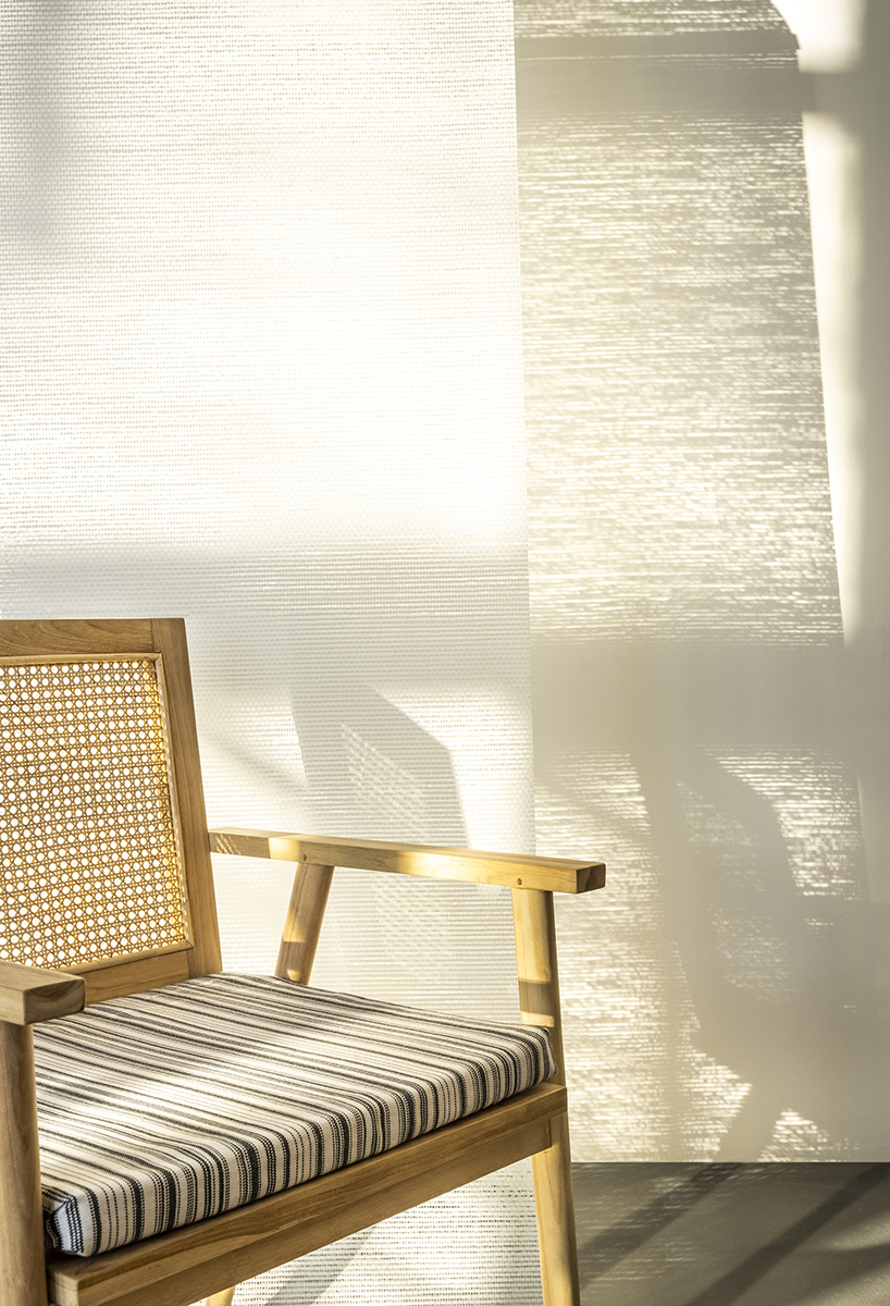 exoticism and escapism: sunbrella's new bahia and odyssey upholstery collections