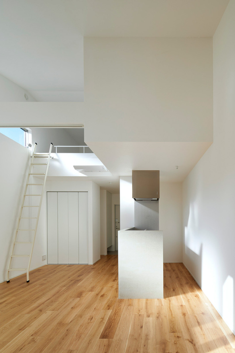 wipe builds secluded 'skyterrace' house in a dense tokyo neighborhood