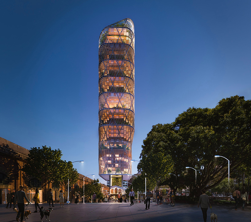 world's tallest hybrid timber tower planned for sydney, australia