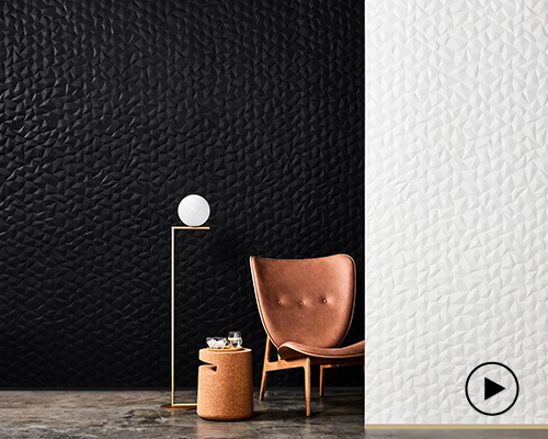 japonisme-inspired woven image zen and ion acoustic wall panels