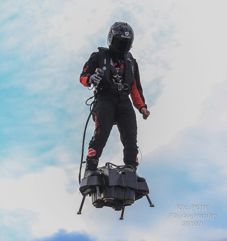 zapata's flyboard air claims to be the safest, most maneuverable