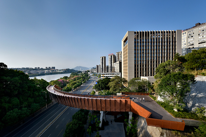 fuzhou forest walkway by LOOK architects offers access to nature in southeastern china