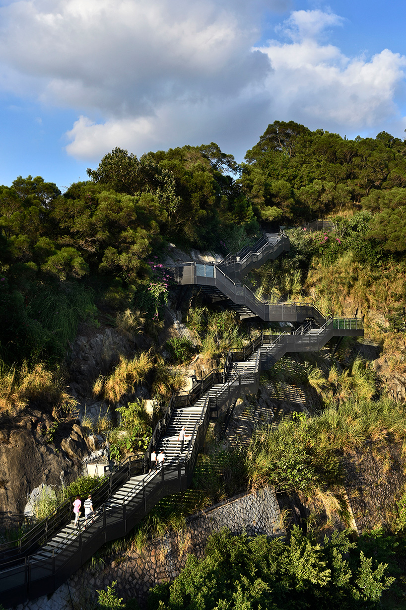fuzhou forest walkway by LOOK architects offers access to nature in southeastern china