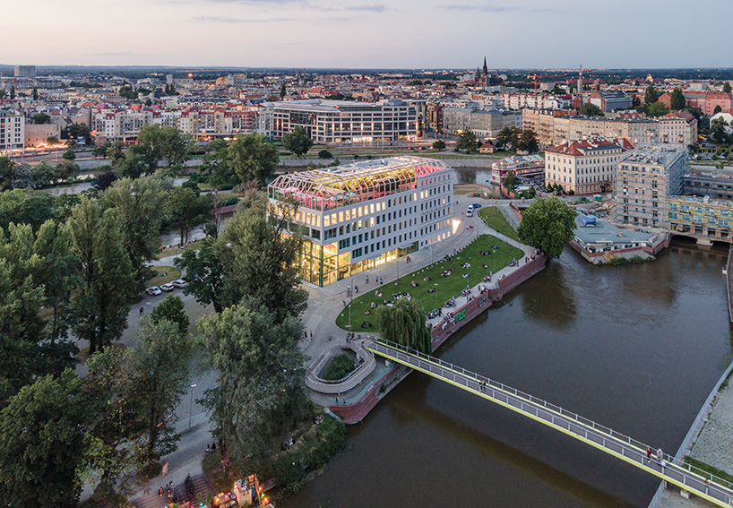 MVRDV transforms heritage building in roland into creative hub, 'concordia design wrocław'