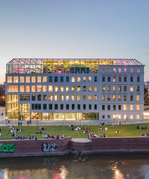 MVRDV transforms heritage building in roland into creative hub, 'concordia design wrocław'