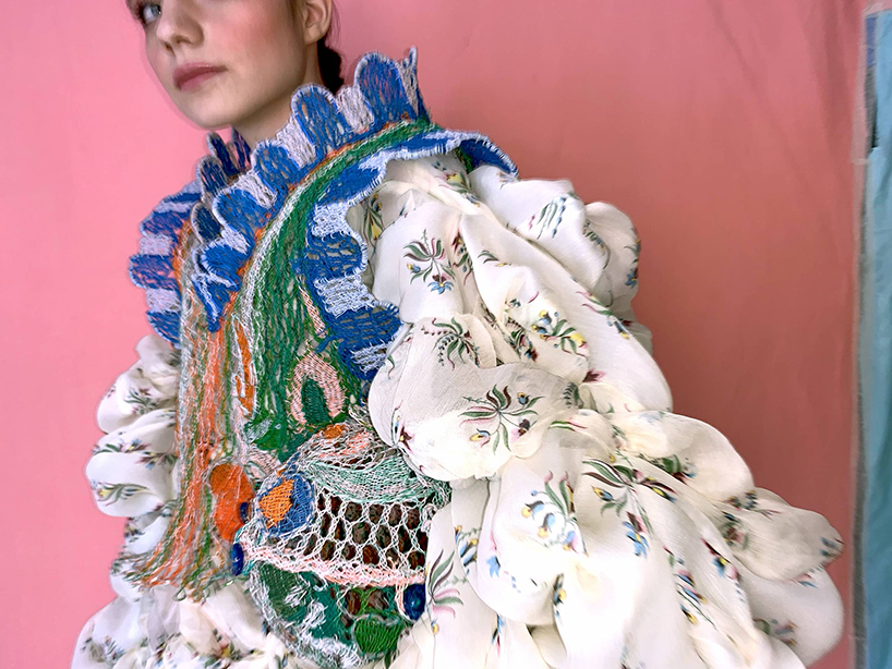 alexandra sipa crafts discarded electrical wire into stunning dresses