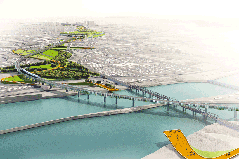 crossboundaries develops urban planning strategy for high speed railway bridge in beijing