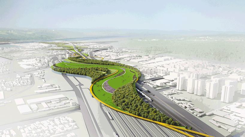 crossboundaries develops urban planning strategy for high speed railway bridge in beijing