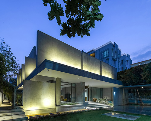 DA studio's 'RH23' residential project in india references constructivist art