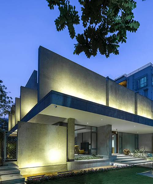 DA studio's 'RH23' residential project in india references constructivist art
