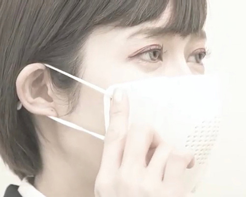C-mask, a smart face mask that can translate and transcribe for you
