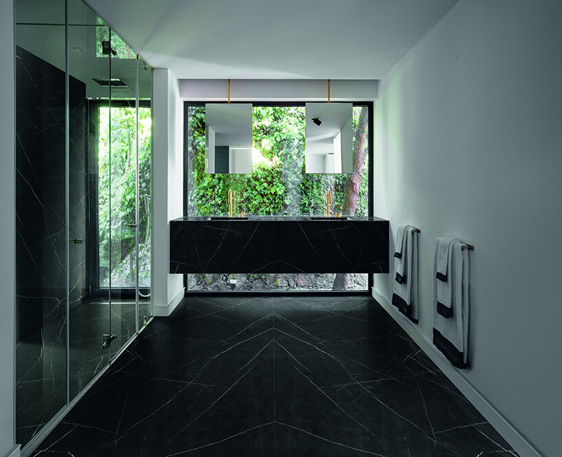 synthetic EPIC surface blends uniqueness of natural stone and performance of ceramics