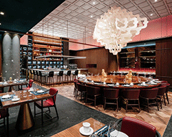 golucci creates beijing-themed restaurant interior in vancouver