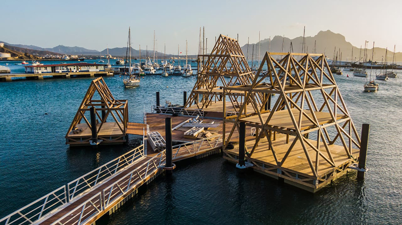 NLÉ and kunlé adeyemi are building a floating music hub in cape verde