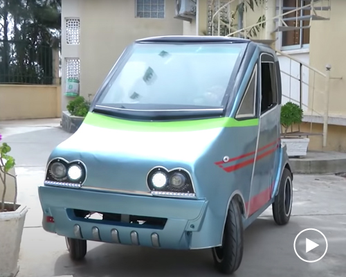 algerian researcher develops lightweight electric car prototype for urban areas