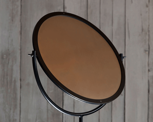 marco de masi designs a floor lamp inspired by the burning mirrors of archimedes