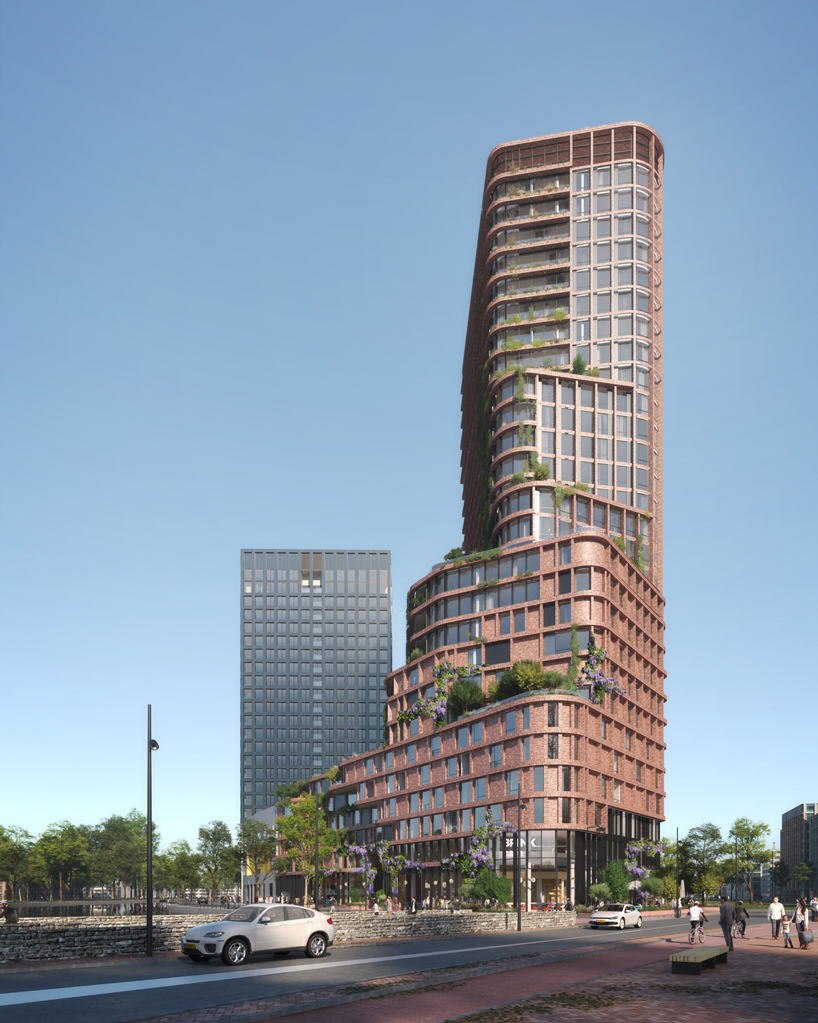 mecanoo wins competition to design a new vertical neighborhood in amsterdam north
