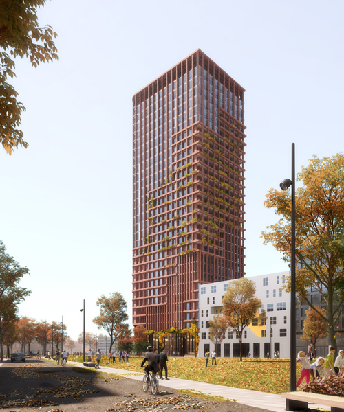 mecanoo wins competition to design a new vertical neighborhood in amsterdam north