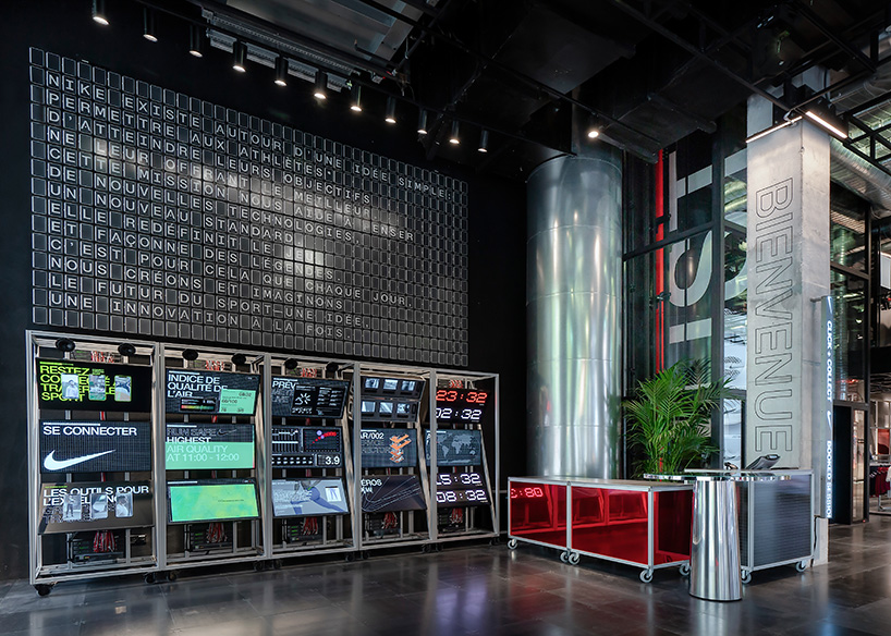 NIKE weaves 85,000 kilos of sustainable material into new flagship store in paris