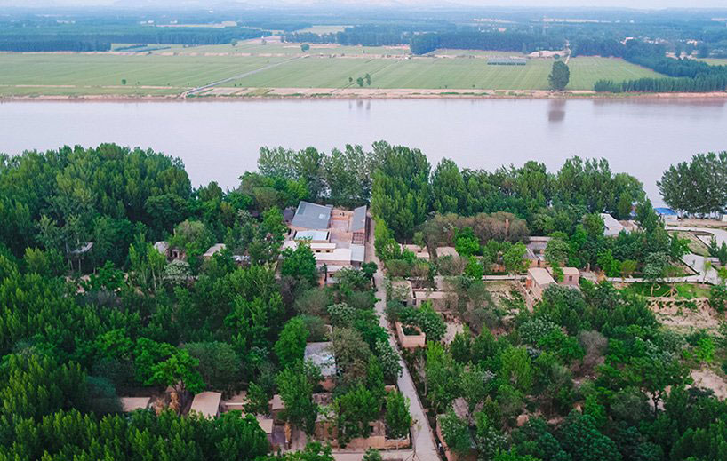 small hotel complex design revitalizes abandoned village in northern china