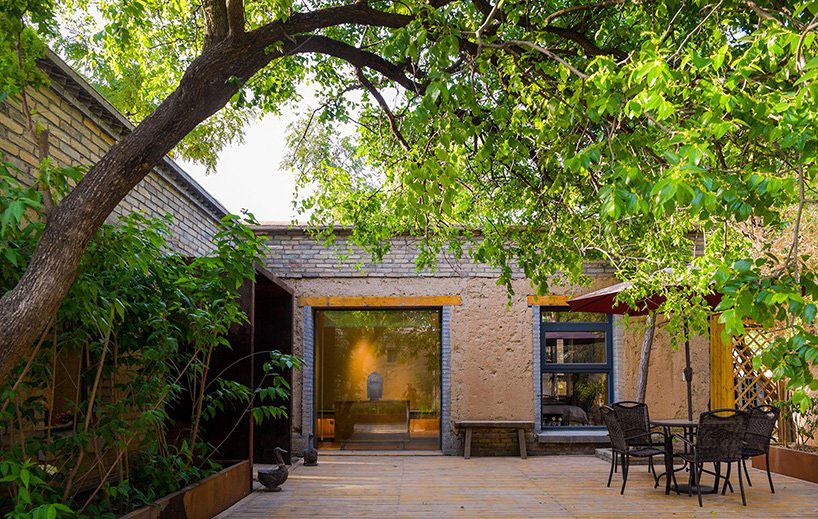 small hotel complex design revitalizes abandoned village in northern china
