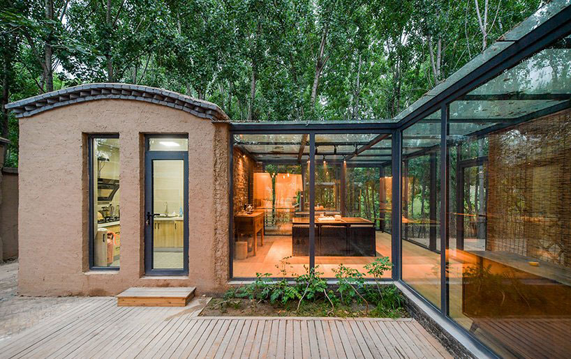 small hotel complex design revitalizes abandoned village in northern china