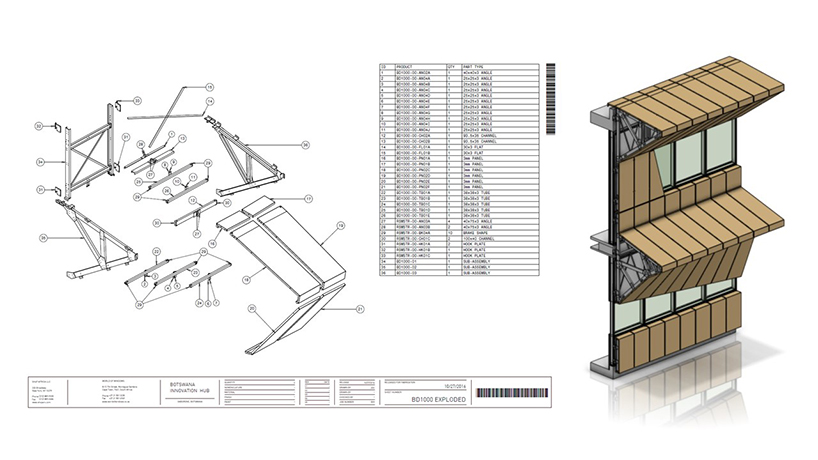 SHoP architects shares new images of the almost-finished botswana innovation hub