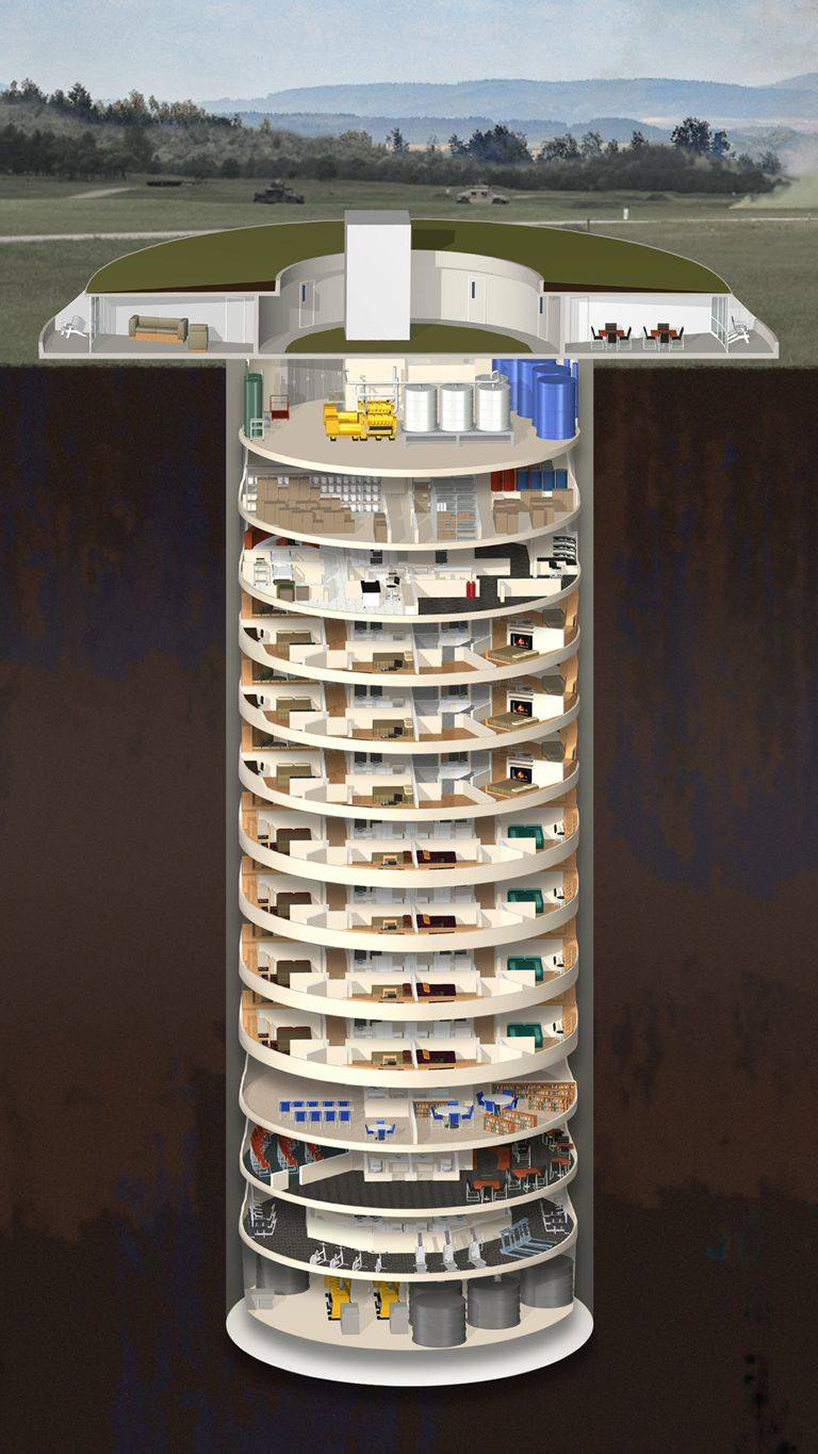 nuclear missile silo home