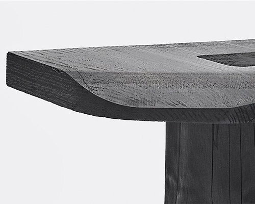 discarded timber forms 'essential' furniture collection by viewport studio