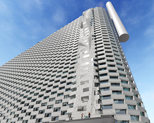 world's tallest climbing wall scales bjarke ingels' copenhill, copenhagen