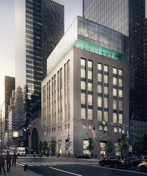 OMA / shohei shigematsu to transform tiffany & co.'s flagship fifth avenue store in new york