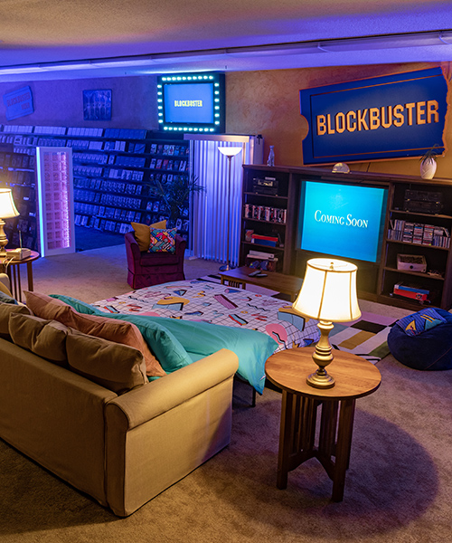 last standing blockbuster store offers '90s nostalgic sleepover via airbnb