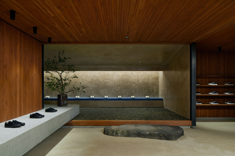 'also moonstar' flagship store by toru shimokawa celebrates japanese craftsmanship