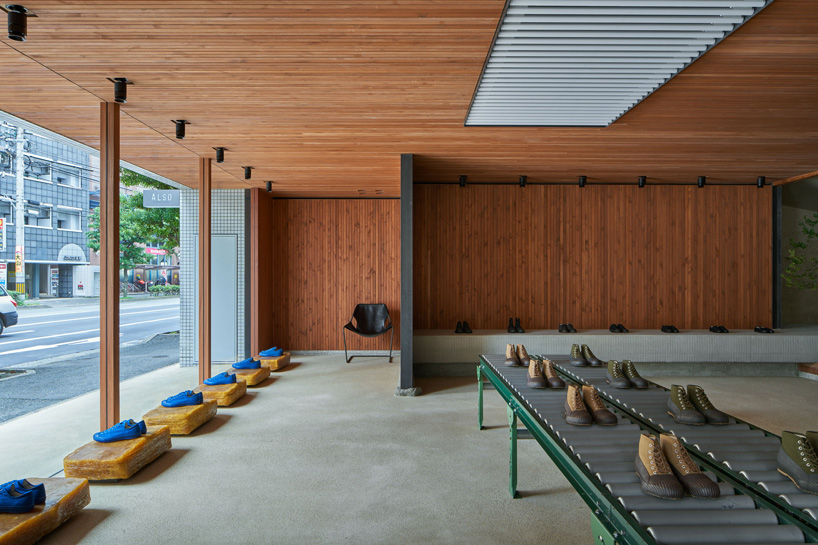 'also moonstar' flagship store by toru shimokawa celebrates japanese craftsmanship