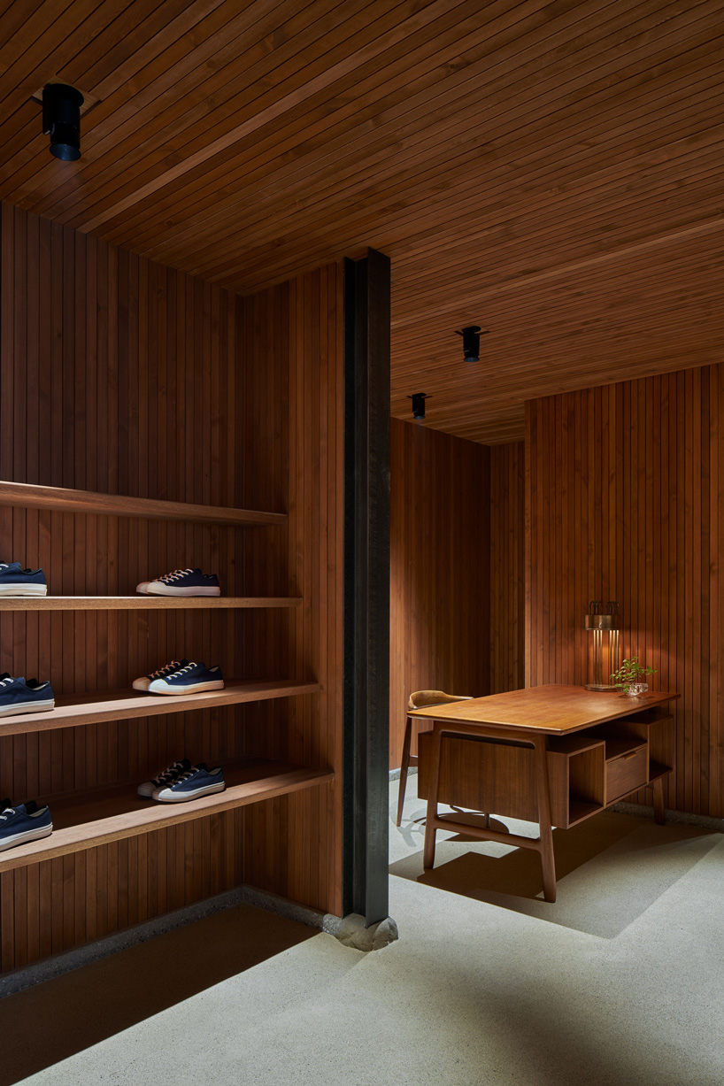 'also moonstar' flagship store by toru shimokawa celebrates japanese craftsmanship