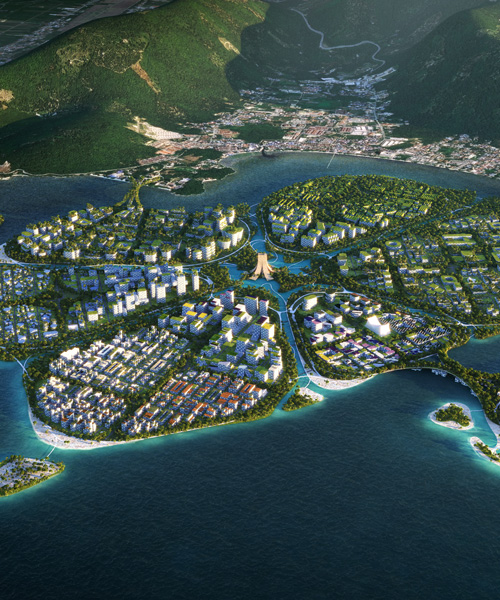 BIG, hijjas + ramboll win competition to design masterplan for penang south islands, malaysia