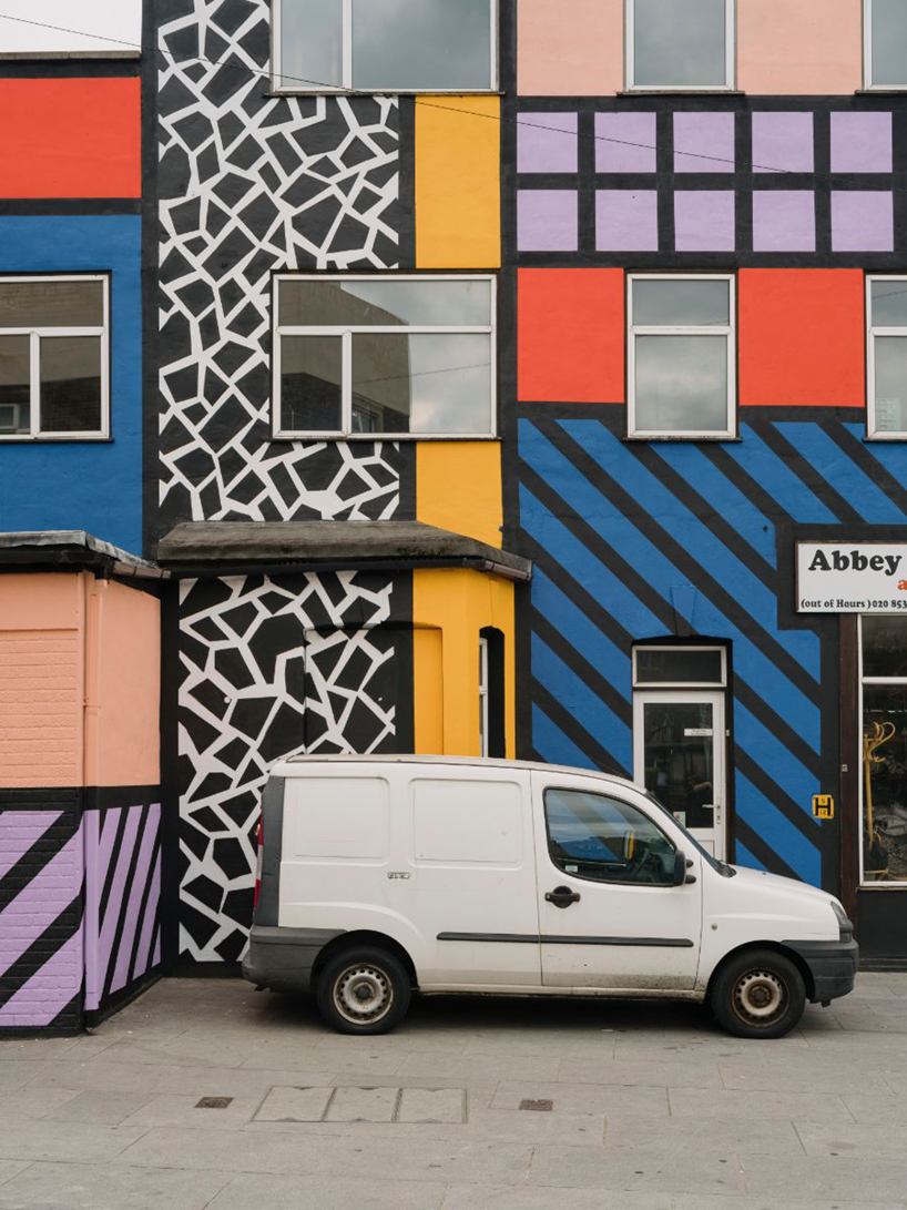 camille walala brightens east london streets with completed 'walala parade'