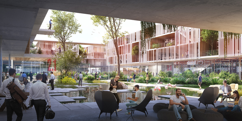 carlo ratti unveils 'BIOTIC' technology and innovation district for brasilia designboom