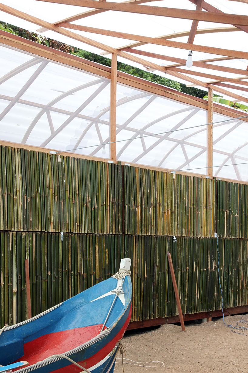 estudio flume builds beach kiosk + boat refuge to support traditional 'caiçara' lifestyle in brazil