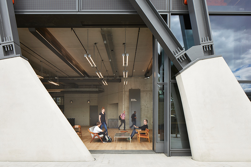 fletcher priest-designed 'brunel building' in london reveals its construction methods