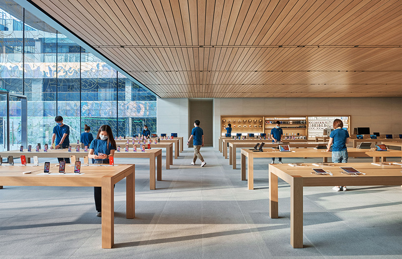 foster + partners completes 'apple sanlitun' store in beijing